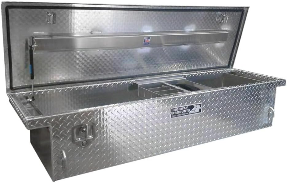 Highway Products Low Profile Crossover Saddle-Style Pickup Truck Toolbox HWP3330-001