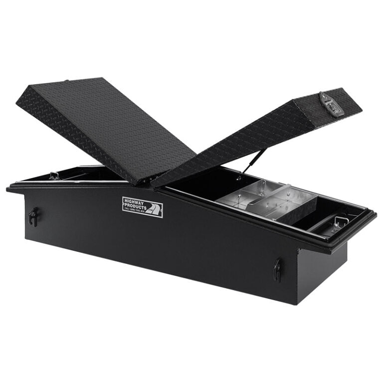 Highway Products Gullwing Crossover Saddle-Style Pickup Truck Toolbox HWP3412-015-BK62