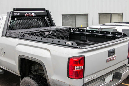 Highway Products Single Lid Crossover Saddle-Style Pickup Truck Toolbox HWP3222-007-BK62S
