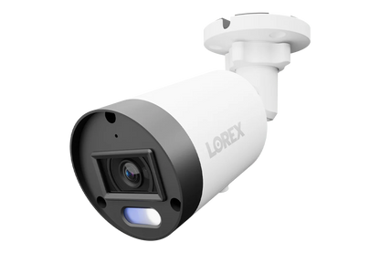 Lorex Connect U-Series U3 2K+ PoE Bullet Camera with Red & Blue Deterrence Lights