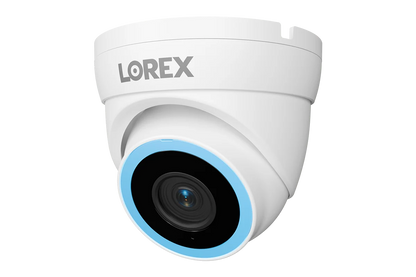 Lorex Connect V-Series V5 4K PoE Turret Cameras with Color Smart Security Lighting