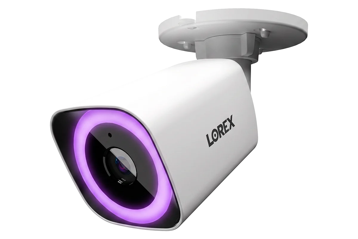 Lorex Connect V-Series V7 4K PoE Bullet Cameras with Color Night IQ+
