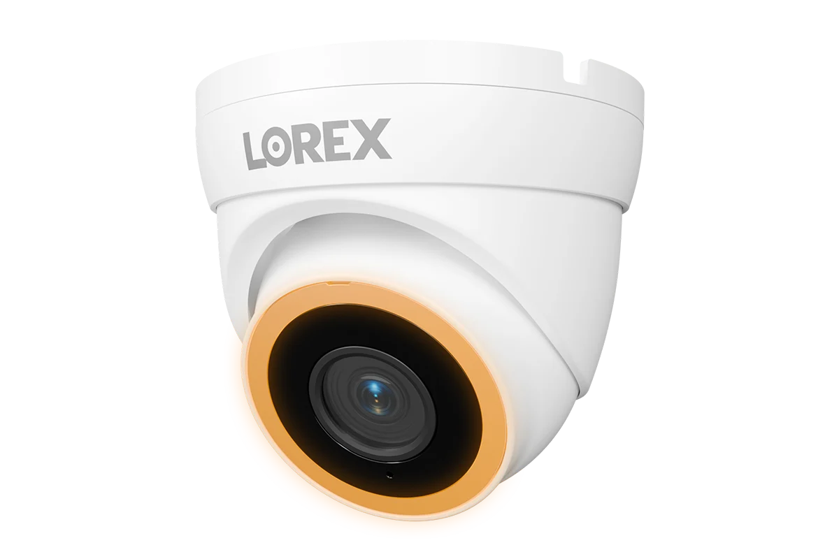 Lorex Connect V-Series V7 4K PoE Turret Cameras with Color Night IQ+