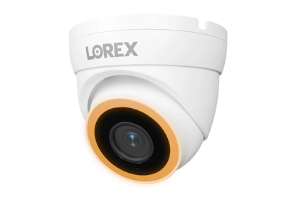 Lorex Connect V-Series V7 4K PoE Turret Cameras with Color Night IQ+