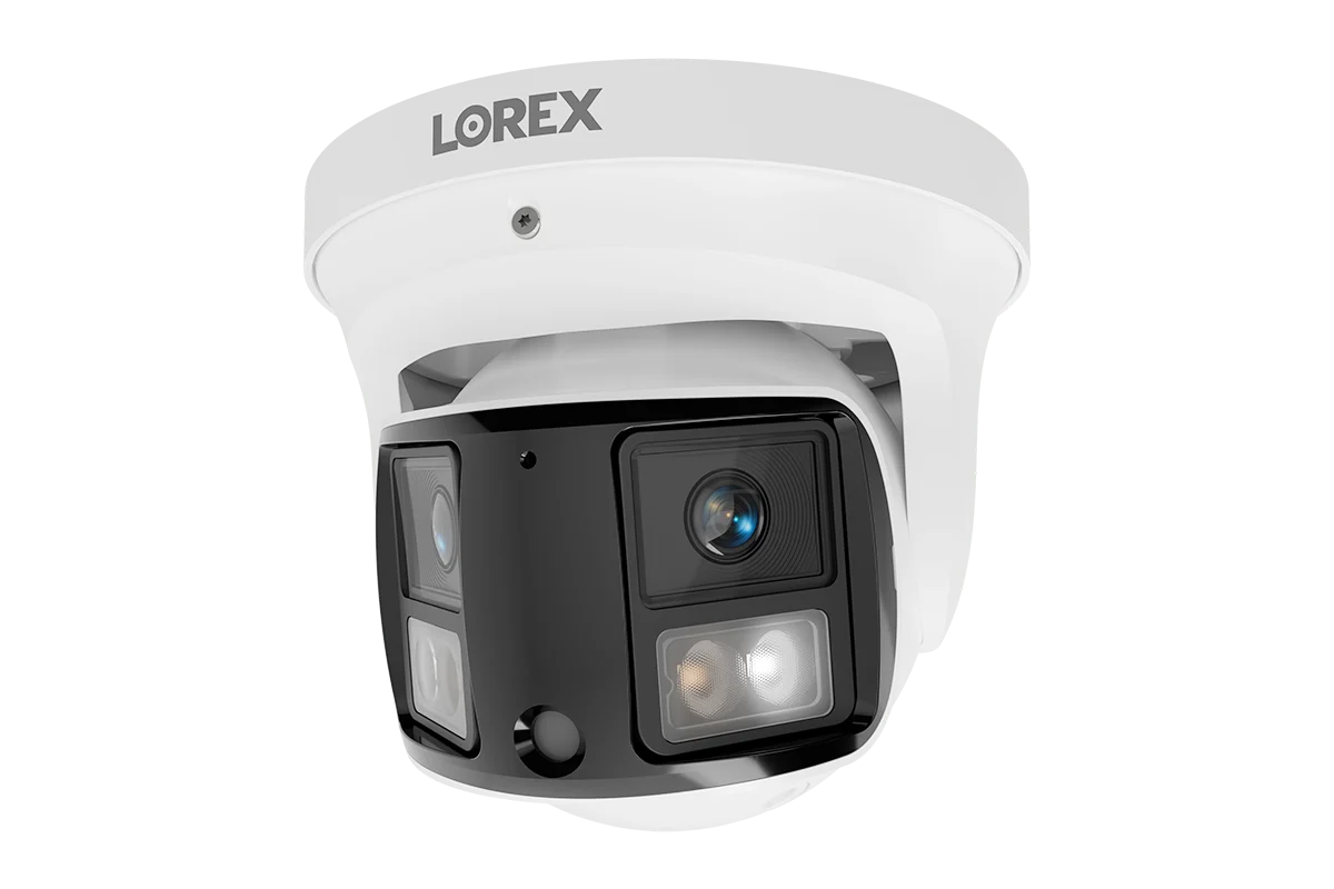 Lorex Connect X-Series X3 4K Dual-Lens Turret Camera with 190° Panoramic Coverage