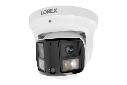 Lorex Connect X-Series X3 4K Dual-Lens Turret Camera with 190° Panoramic Coverage