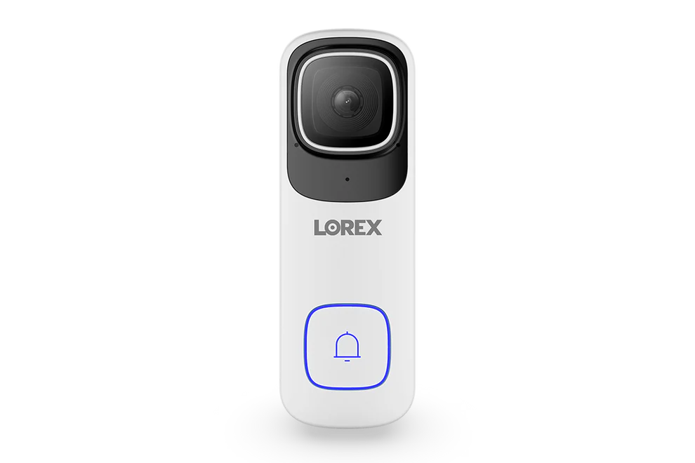 Lorex 4K WIRELESS Video Doorbell (AC-Powered Wi-Fi, 32GB, Cloud-Enabled)