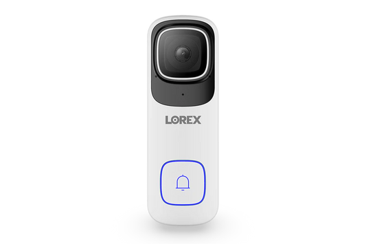 Lorex 4K WIRELESS Video Doorbell (AC-Powered Wi-Fi, 32GB, Cloud-Enabled)