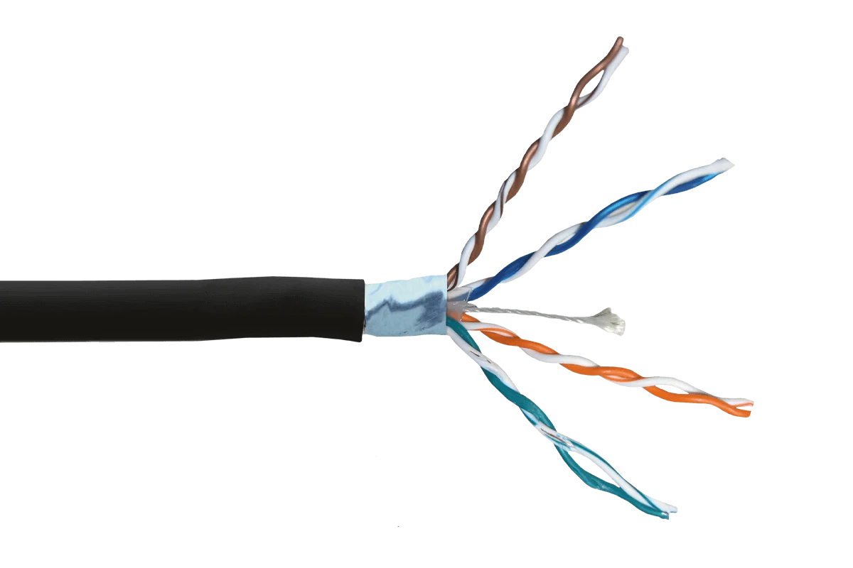 Lorex Cat6 Outdoor Extension Cable, Weather Shielded, cUL CMR Riser Rated, UV Treated, Direct Burial Underground