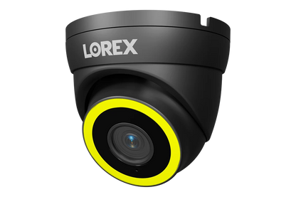 Lorex Connect V-Series V5 4K PoE Turret Cameras with Color Smart Security Lighting