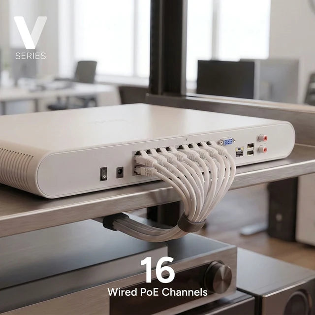 Lorex Connect V-Series VF 4K 16-Channel PoE Network Video Recorder (NVR) 2TB