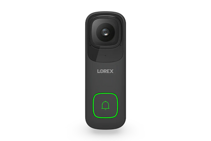 Lorex 4K WIRELESS Video Doorbell (AC-Powered Wi-Fi, 32GB, Cloud-Enabled)