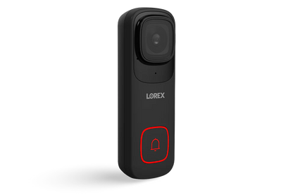 Lorex 4K WIRELESS Video Doorbell (AC-Powered Wi-Fi, 32GB, Cloud-Enabled)