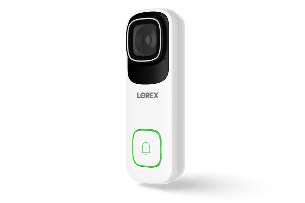 Lorex 4K WIRELESS Video Doorbell (AC-Powered Wi-Fi, 32GB, Cloud-Enabled)