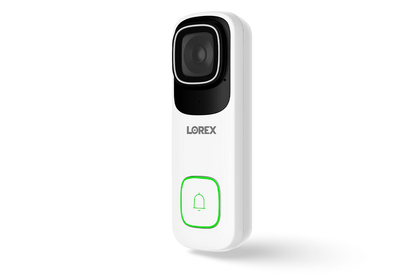 Lorex 4K WIRELESS Video Doorbell (AC-Powered Wi-Fi, 32GB, Cloud-Enabled)