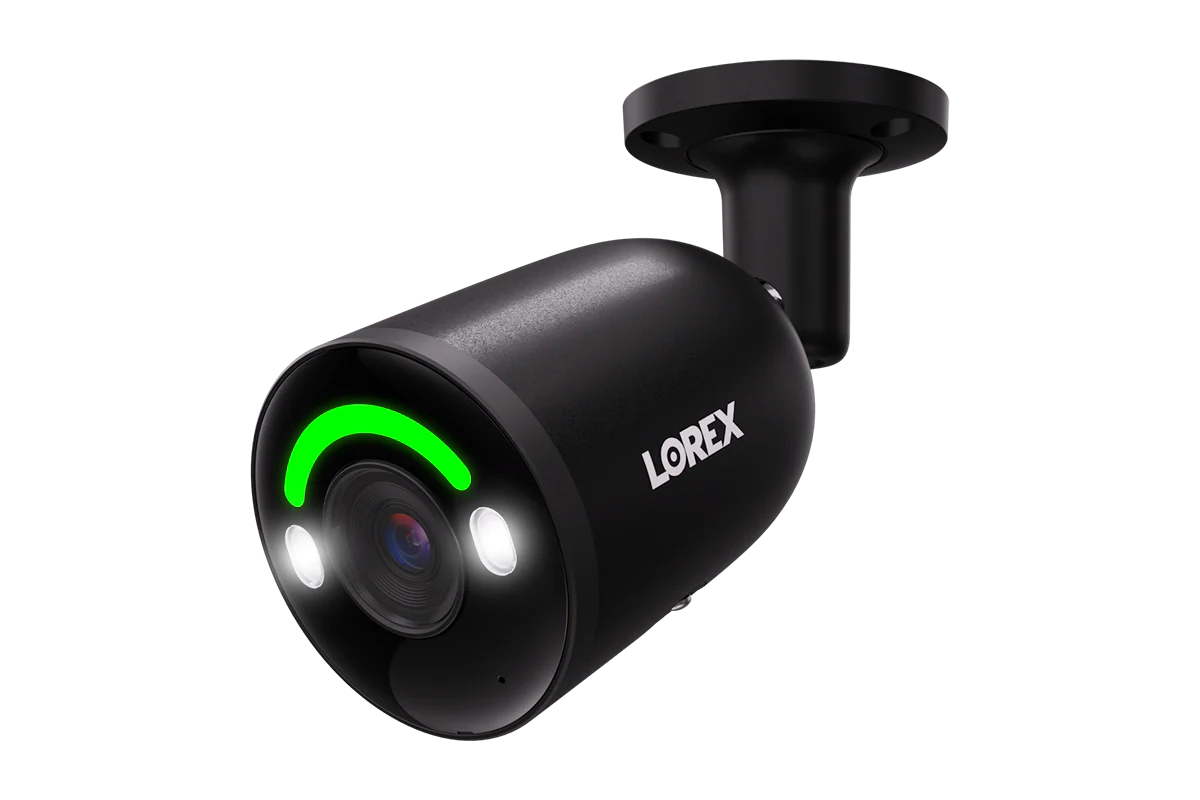 Lorex H12 - Lorex H12 4K IP Wired Bullet Security Camera with Smart Security Lighting and Smart Motion Detection