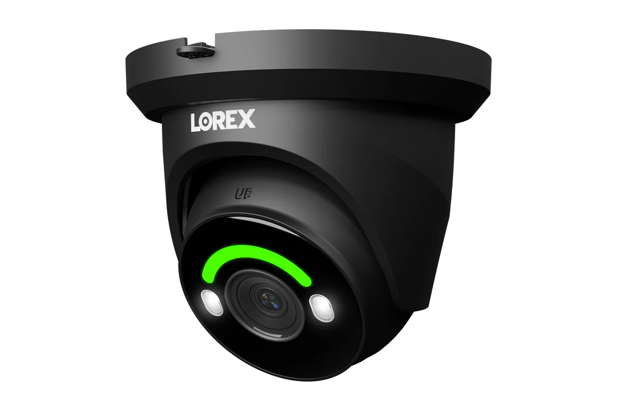 Lorex H12 - Lorex H12 4K IP Wired Turret Security Camera with Smart Security Lighting and Smart Motion Detection