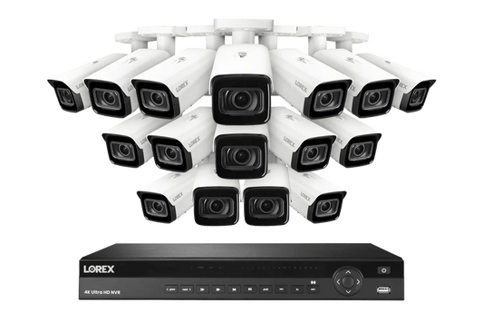 Lorex Elite Series 16-Channel (4TB) 4K IP System with Nocturnal N4 Lite Bullet Cameras