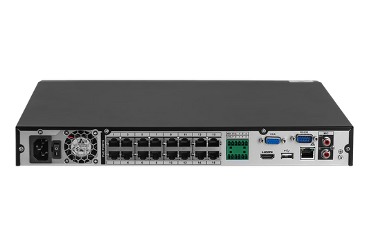 Lorex 4K (16 Camera Capable, Wired or Fusion Wi-Fi ) Fusion Series 4TB NVR