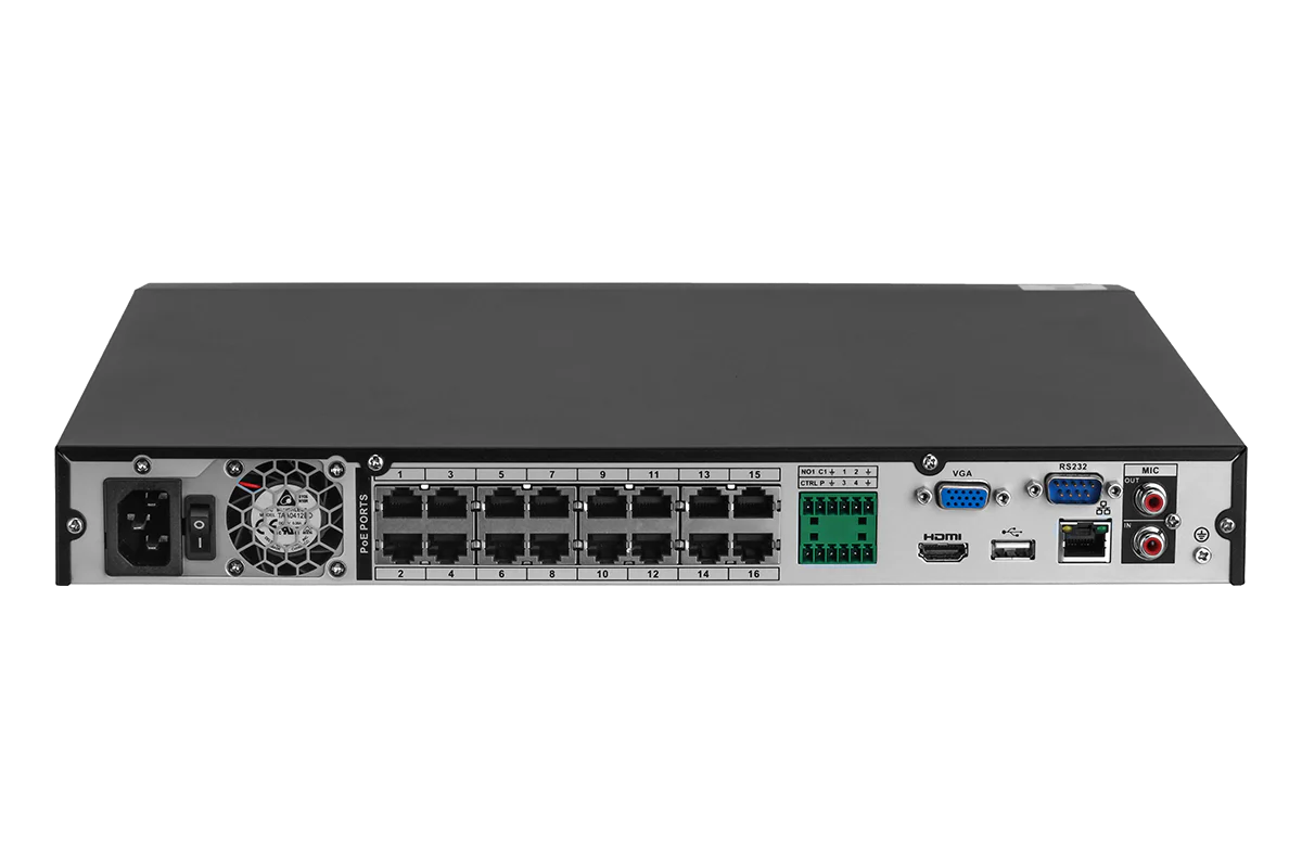 Lorex Fusion Series 4K 16 Camera Capable (Wired or Fusion Wi-Fi) 4TB Wired NVR System with H13 Bullet Cameras