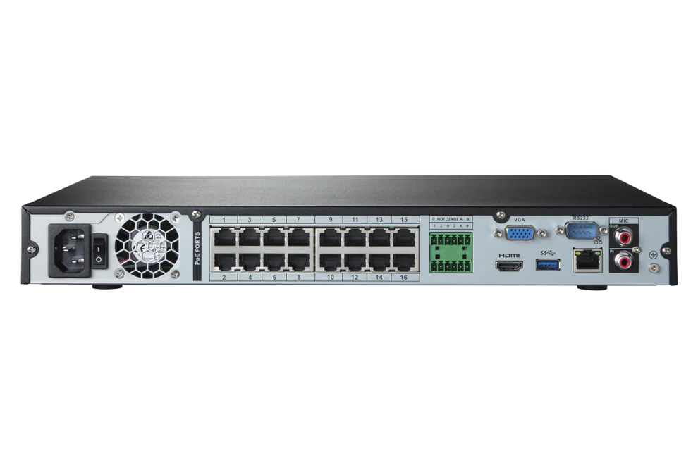 Lorex 4K (16 Camera Capable) Elite Series 4TB NVR