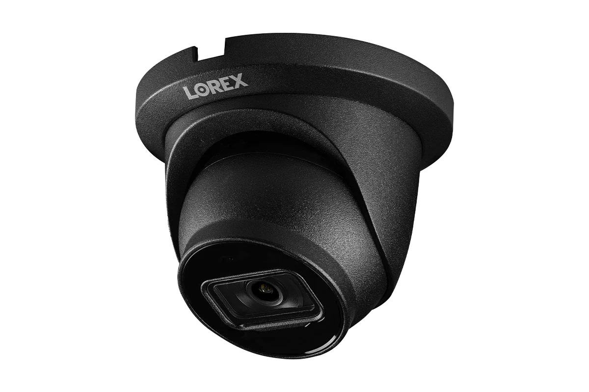 Lorex A14 - 4K (8MP) IP Wired Turret Security Camera, Listen-In Audio, Smart Motion Detection