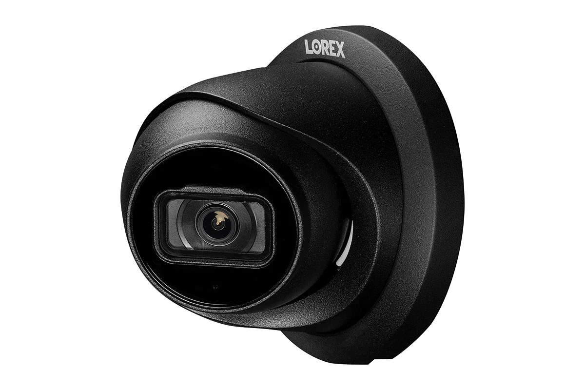 Lorex A14 - 4K (8MP) IP Wired Turret Security Camera, Listen-In Audio, Smart Motion Detection
