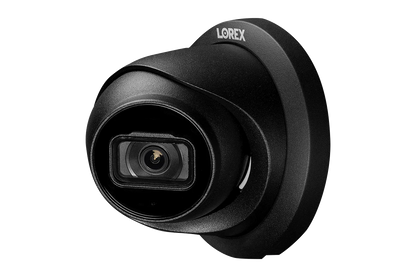 Lorex A14 - 4K (8MP) IP Wired Turret Security Camera, Listen-In Audio, Smart Motion Detection