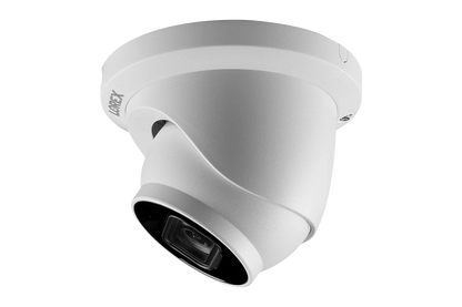 Lorex A14 - 4K (8MP) IP Wired Turret Security Camera, Listen-In Audio, Smart Motion Detection