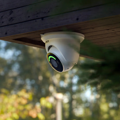 Lorex H12 - Lorex H12 4K IP Wired Turret Security Camera with Smart Security Lighting and Smart Motion Detection