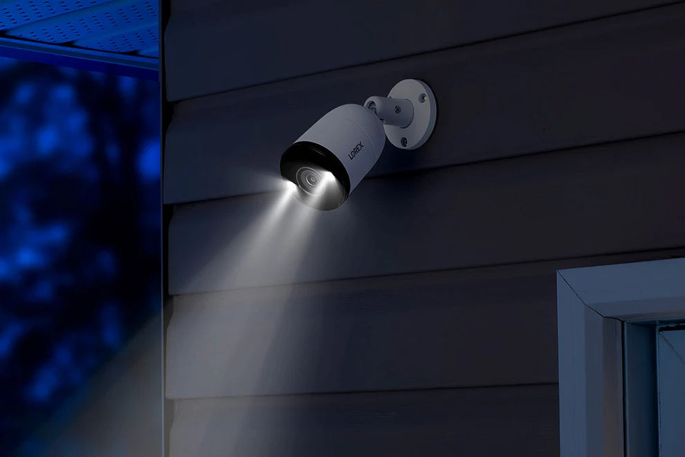 Lorex H13 - 4K IP Wired Bullet Security Camera with Smart Deterrence and Smart Motion Detection