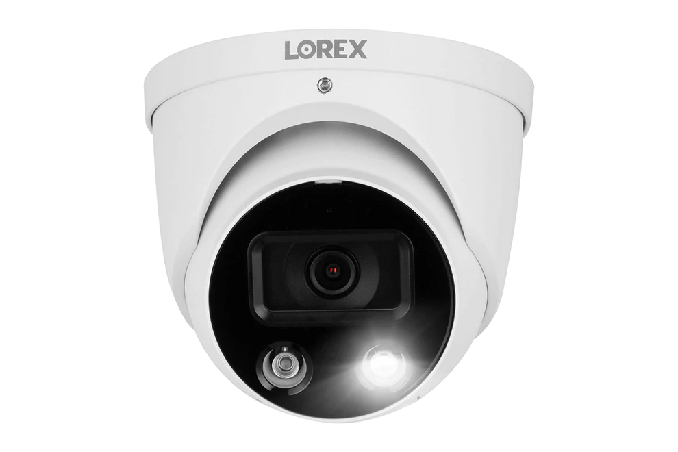 Lorex H13 - 4K IP Wired Dome Security Camera with Smart Deterrence and Smart Motion Detection