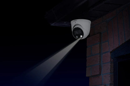 Lorex H13 - 4K IP Wired Dome Security Camera with Smart Deterrence and Smart Motion Detection