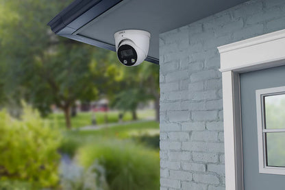 Lorex H13 - 4K IP Wired Dome Security Camera with Smart Deterrence and Smart Motion Detection
