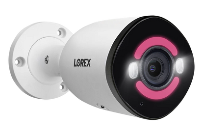 Lorex H30 - 4K+ 12MP IP Wired Bullet Security Camera with Smart Security Lighting and Smart Motion Detection