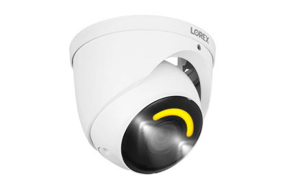 Lorex H30 - 4K+ 12MP IP Wired Dome Security Camera with Smart Security Lighting and Smart Motion Detection