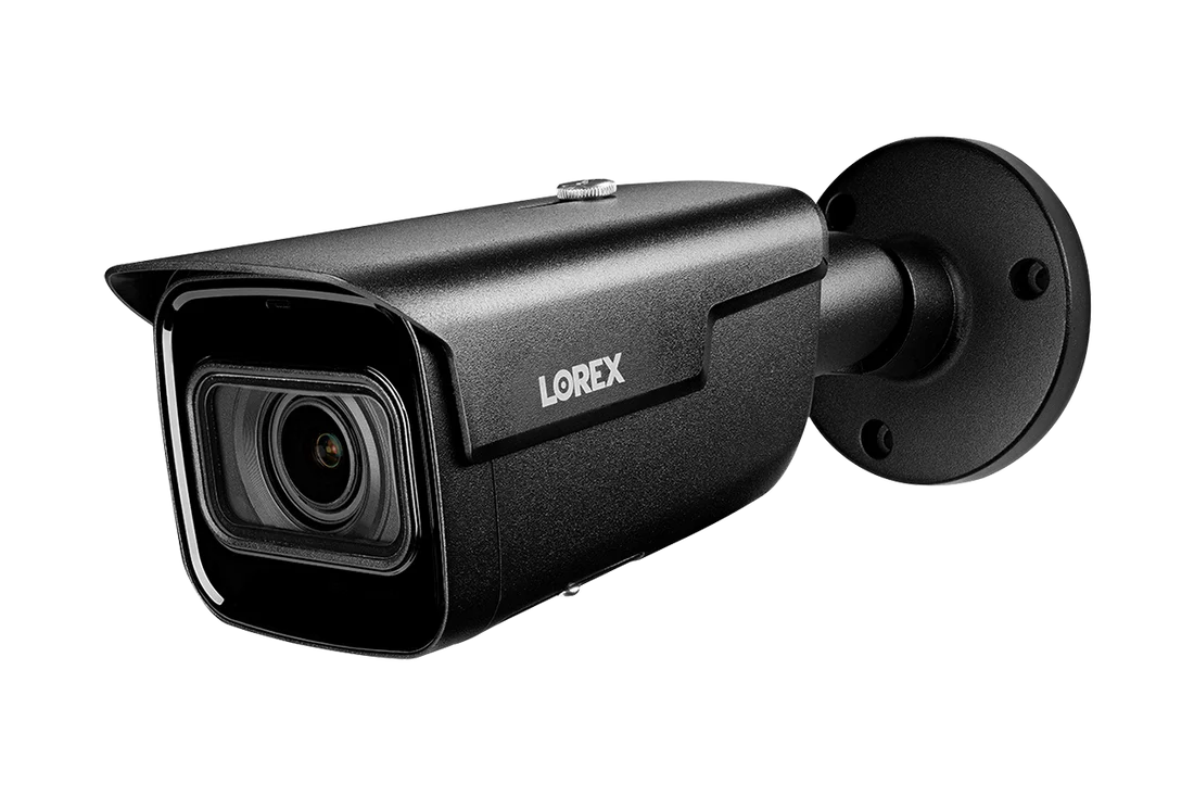 Lorex N3 - 4K (8MP) IP Wired Bullet Security Camera, Motorized Varifocal Lens, Real-Time 30 FPS Recording, 4X Optical Zoom