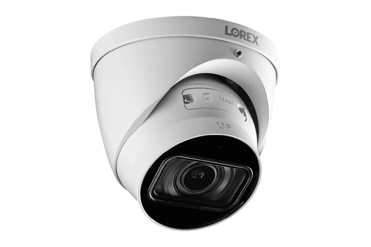 Lorex N3 - 4K (8MP) IP Wired Turret Security Camera, Motorized Varifocal Lens, Real-Time 30 FPS Recording, 4X Optical Zoom