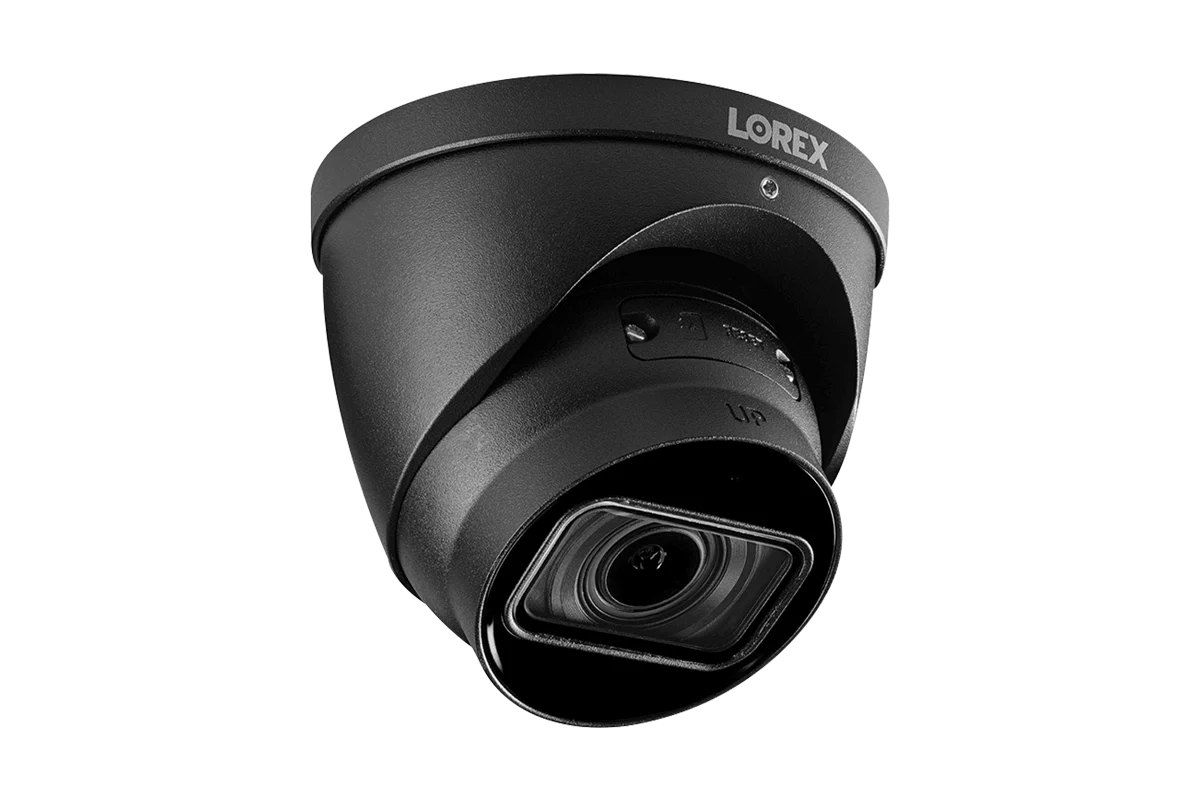 Lorex N3 - 4K (8MP) IP Wired Turret Security Camera, Motorized Varifocal Lens, Real-Time 30 FPS Recording, 4X Optical Zoom