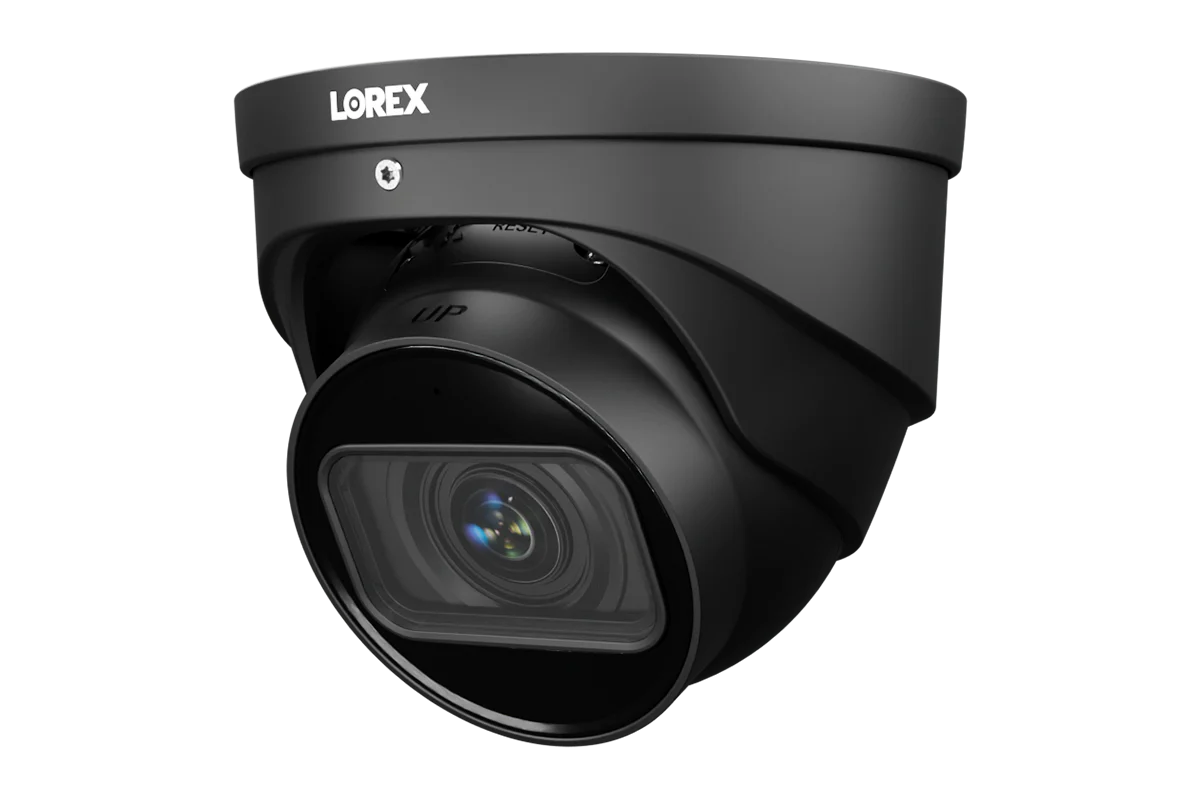 Lorex N4 Lite - 4K (8MP) IP ePOE Wired Turret Security Camera, Motorized Varifocal Lens, Real-Time 30 FPS Recording, 4X Optical Zoom, Advanced Analytics