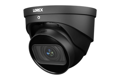 Lorex N4 Lite - 4K (8MP) IP ePOE Wired Turret Security Camera, Motorized Varifocal Lens, Real-Time 30 FPS Recording, 4X Optical Zoom, Advanced Analytics