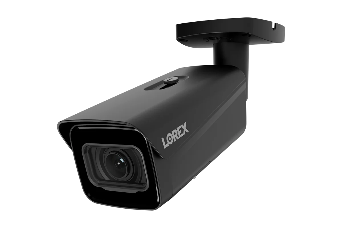 Lorex N4 Lite - 4K (8MP) IP ePOE Wired Bullet Security Camera, Vandal Proof, Motorized Varifocal Lens, Real-Time 30 FPS Recording, 4X Optical Zoom, Advanced Analytics