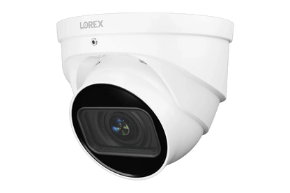 Lorex N4 Lite - 4K (8MP) IP ePOE Wired Turret Security Camera, Motorized Varifocal Lens, Real-Time 30 FPS Recording, 4X Optical Zoom, Advanced Analytics