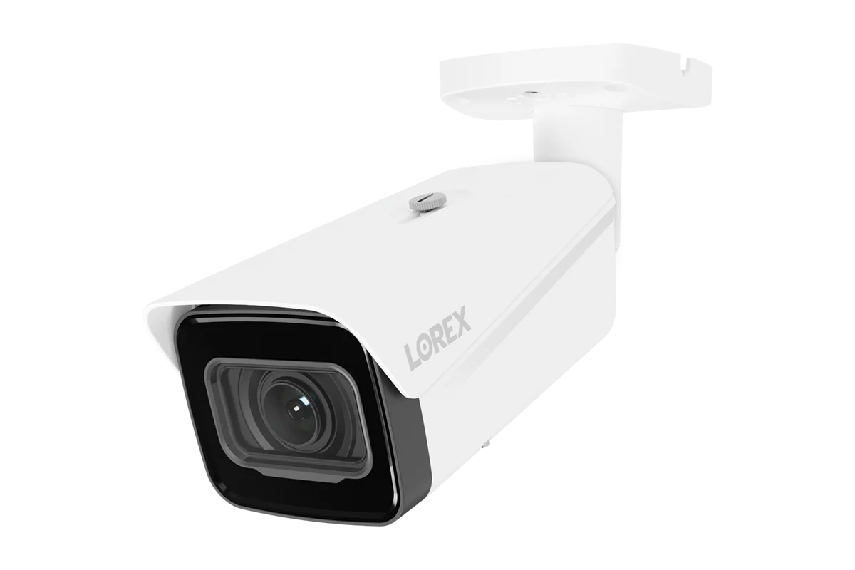 Lorex N4 Lite - 4K (8MP) IP ePOE Wired Bullet Security Camera, Vandal Proof, Motorized Varifocal Lens, Real-Time 30 FPS Recording, 4X Optical Zoom, Advanced Analytics
