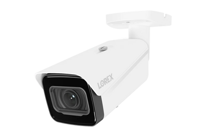 Lorex N4 Lite - 4K (8MP) IP ePOE Wired Bullet Security Camera, Vandal Proof, Motorized Varifocal Lens, Real-Time 30 FPS Recording, 4X Optical Zoom, Advanced Analytics