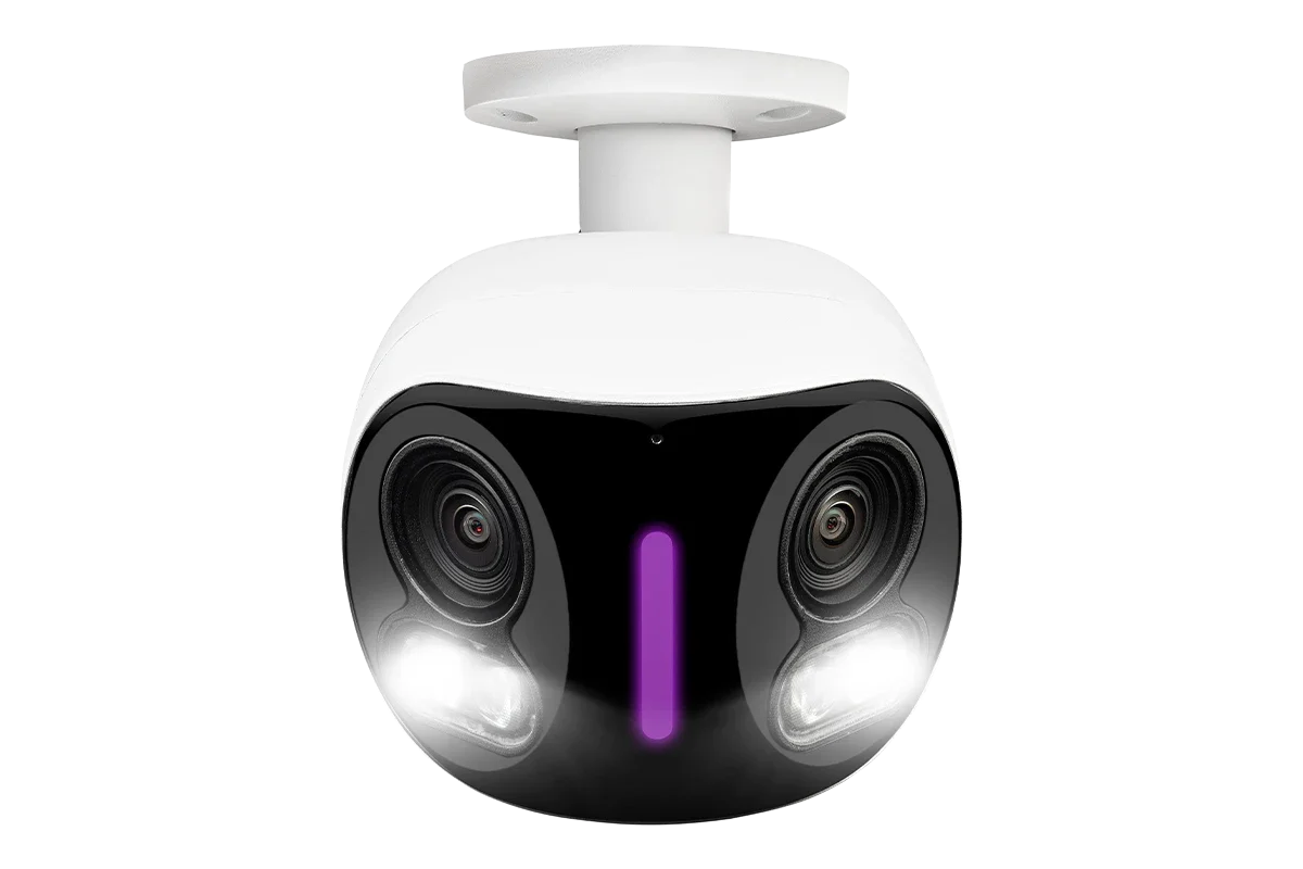 Lorex 4K WIRELESS Dual-Lens 180 degree  Panaromic Security Camera – AC-Powered Wi-Fi