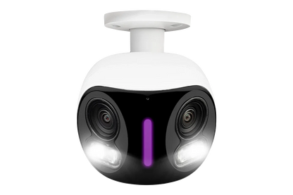 Lorex 4K WIRELESS Dual-Lens 180 degree  Panaromic Security Camera – AC-Powered Wi-Fi