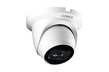 Lorex A14 - 4K (8MP) IP Wired Turret Security Camera, Listen-In Audio, Smart Motion Detection