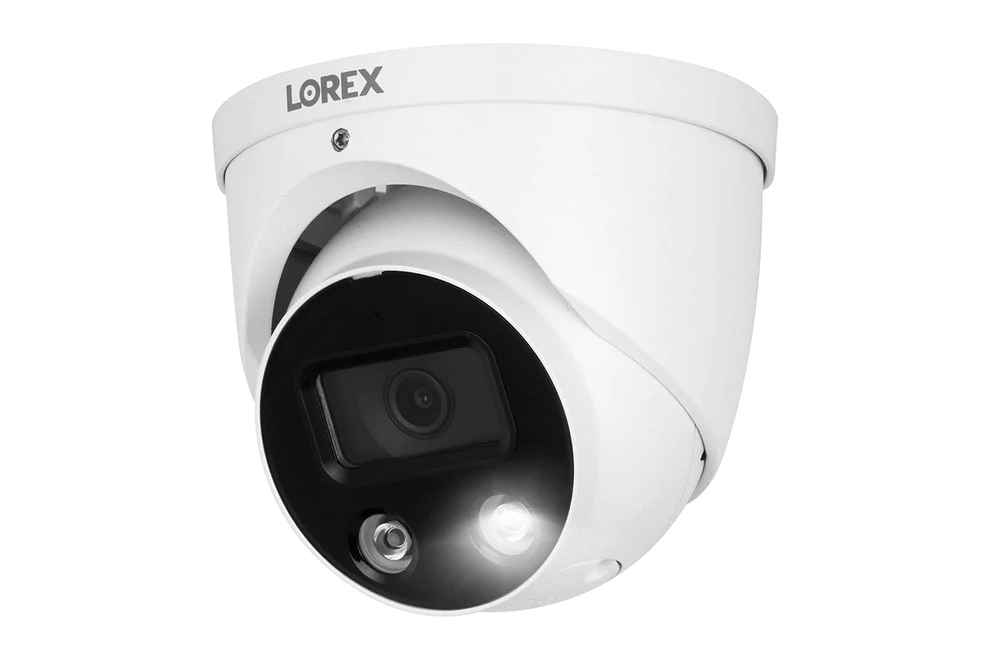 Lorex H13 - 4K IP Wired Dome Security Camera with Smart Deterrence and Smart Motion Detection