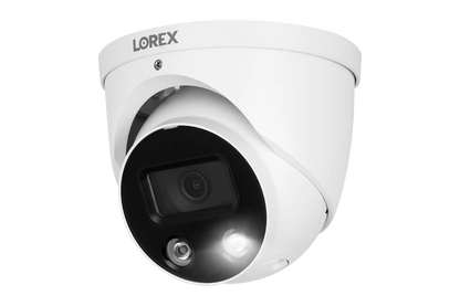 Lorex H13 - 4K IP Wired Dome Security Camera with Smart Deterrence and Smart Motion Detection